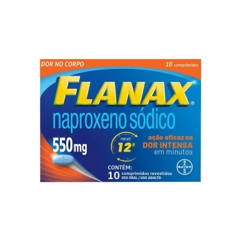 FLANAX - NAPROXENO 550MG 10COMP (60)