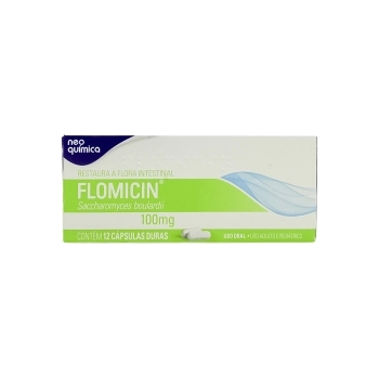 FLOMICIN-SACCHAROMYCES 100MG 12CAPS