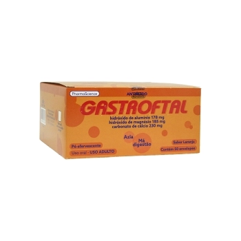 GASTROFTAL PO EFERV LARANJA 50UND