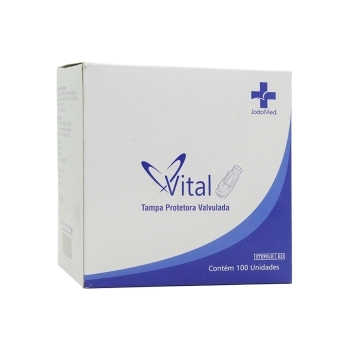 TAMPA PROTETORA LUER LOCK / LUER SLIP VERMELHO(100)