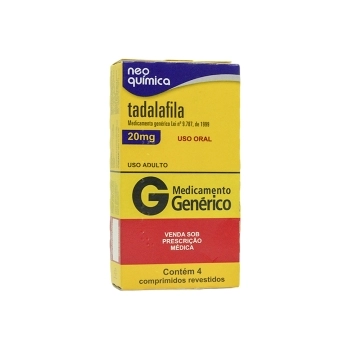 TADALAFILA 20MG 4CP (60)