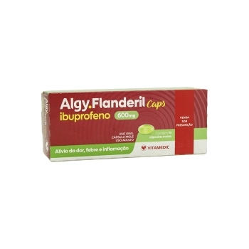 ALGY FLANDERIL - IBUPROFENO 600MG 10CAPS(60)
