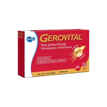 GEROVITAL - PANAX GINSENG 30CAPS