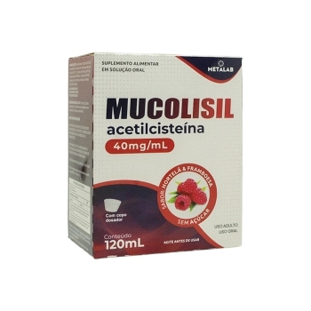 MUCOLISIL - ACETILCISTEINA XPE 40MG/ML 120ML