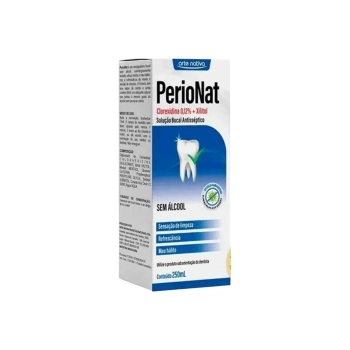 ANTISSEPTICO BUCAL PERIONAT 250ML S/ALCOOL CLOREX+XILITOL