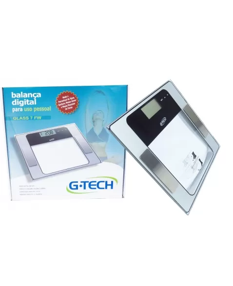 BALANCA DIGITAL G-TECH MODELO GLASS 7FW