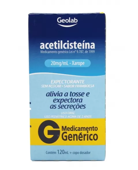 ACETILCISTEINA XPE PED 20MG/ML 120ML(40)