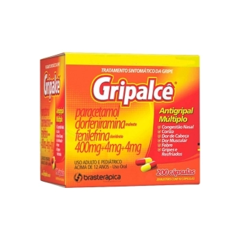 GRIPALCE 200 CAPS 50X4 (12)