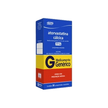 ATORVASTATINA CALCICA 20MG 30COMP