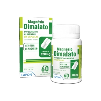 MAGNESIO DE DIMALATO - 60CP LAPON