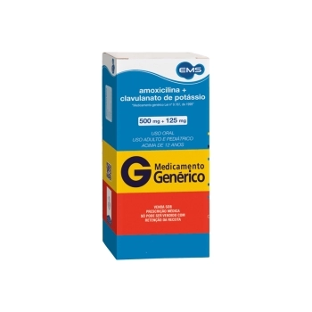 AMOXICILINA+CLAV POT 500+125MG 18COMP