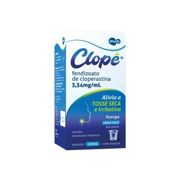 CLOPE - CLOPERASTINA 3,54MG/ML XPE 120ML