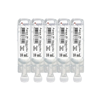 AGUA PARA INJECAO 10ML (200)