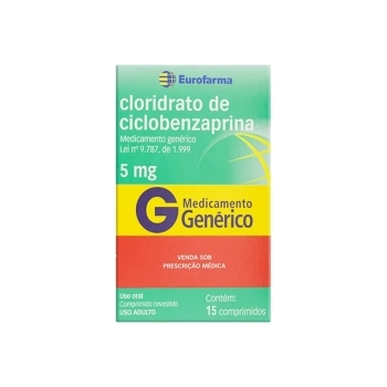 CLOR CICLOBENZAPRINA 5MG 15COMP