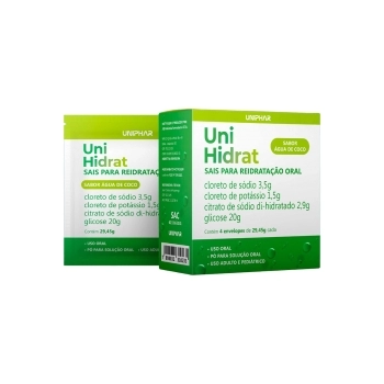 UNI HIDRAT PO 29,45G AGUA COCO 4ENV (30)
