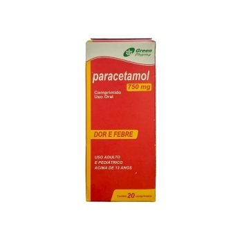 PARACETAMOL 750MG 20COMP