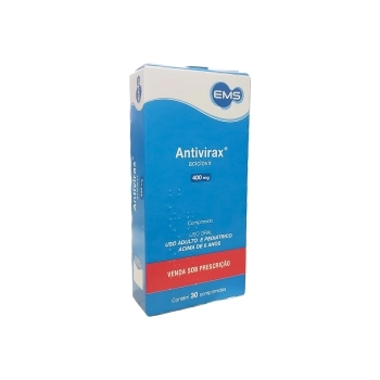 ANTIVIRAX - ACICLOVIR 400MG 30COMP (100)