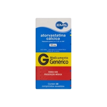 ATORVASTATINA CALCICA 10MG 30COMP (56)
