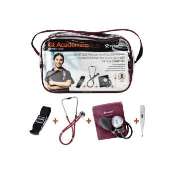 KIT ACADEMICO INCOTERM PLUS KA120 BORDO