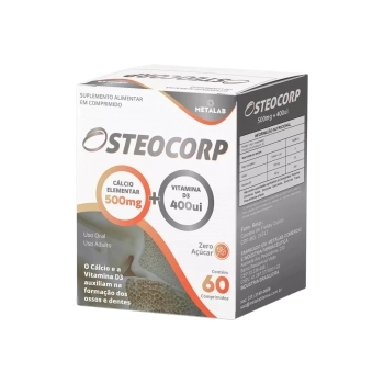 OSTEOCORP CALCIO 500MG+D3 400UI 60COMP