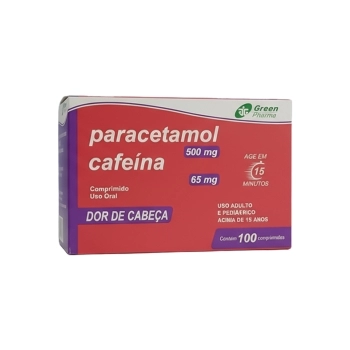 PARACETAMOL 500MG+CAFEINA 65MG 10X10COMP
