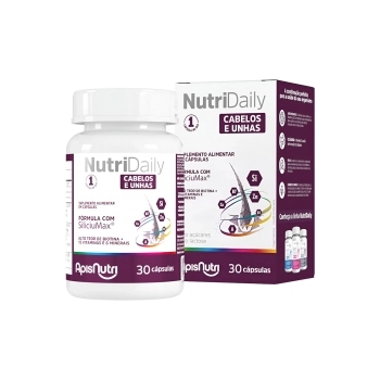NUTRIDAILY CABELOS E UNHAS 700MG 30CAPS