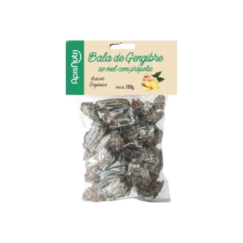 BALA DE GENGIBRE COM PROPOLIS 100G