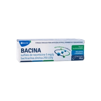 BACINA - BACITRACINA+NEOM POMADA 10G(200)
