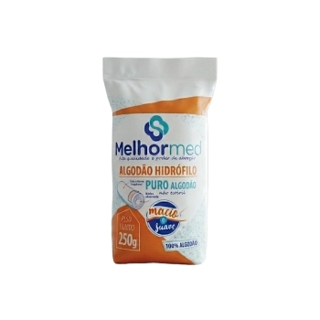 ALGODAO HIDROFILO 250G ROLO N/E MELHORMED