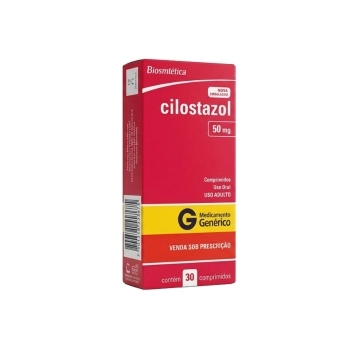 CILOSTAZOL 50MG 30COMP