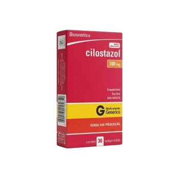 CILOSTAZOL 100MG 30COMP