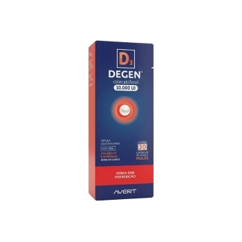 DEGEN - COLECALCIFEROL 15.000UI VIT D3 4CAP