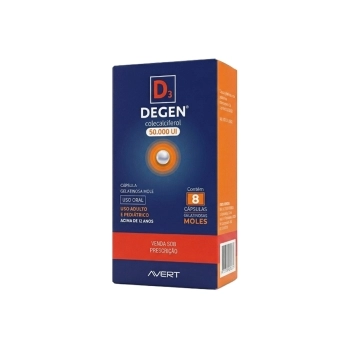 DEGEN - COLECALCIFEROL 15.000UI VIT D3 4CAP