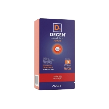 DEGEN - COLECALCIFEROL 15.000UI VIT D3 4CAP