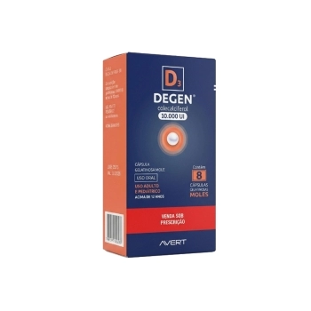 DEGEN - COLECALCIFEROL 15.000UI VIT D3 4CAP