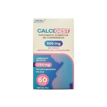 CALCI GEST - CALCIO 1250MG 60CP