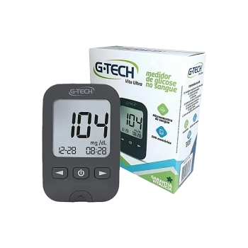KIT GLICOSIMETRO G-TECH VITA C/10TIRAS