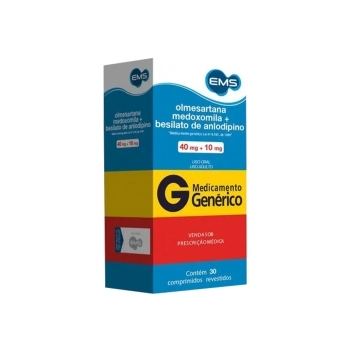 OLMESARTANA+ANLODIPINO 40MG+10MG 30COMP