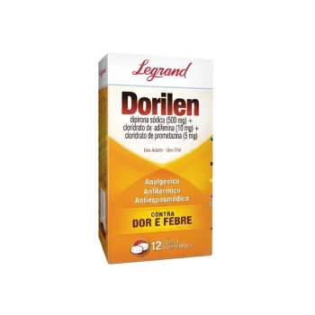 DORILEN 500MG+10MG+5MG 12COMP