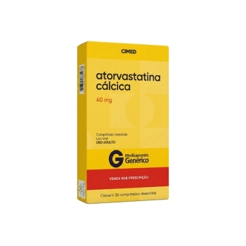 ATORVASTATINA CALCICA 40MG 30COMP