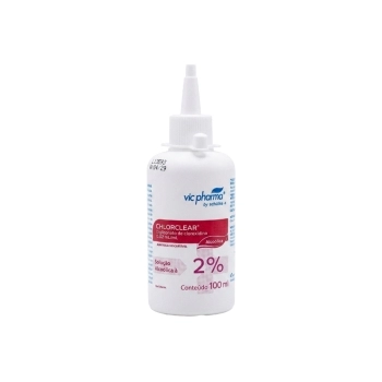 CHLORCLEAR 2% ALCOOLICA 100ML/GLICONATO CLOREXIDINA 2% ALCOOLICA