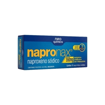 NAPRONAX-NAPROXENO 550MG 10COMP (60)