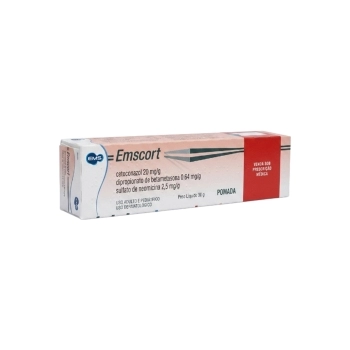 EMSCORT - CETOCONAZOL+BETAM+NEOM POM 30G