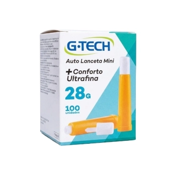 LANCETA AUTOMATICA 28G C/100UNID