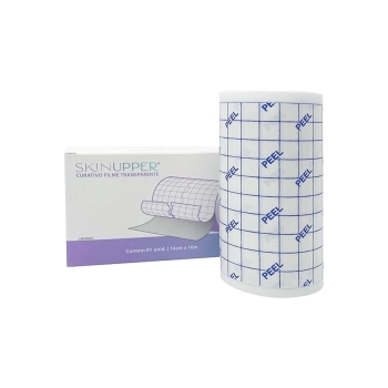 LM0002-CURATIVO FILME TRANSPARENTE EM ROLO 10CMX10M SKINUPPER