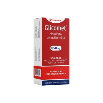 GLICOMET 850MG 30COMP (120)