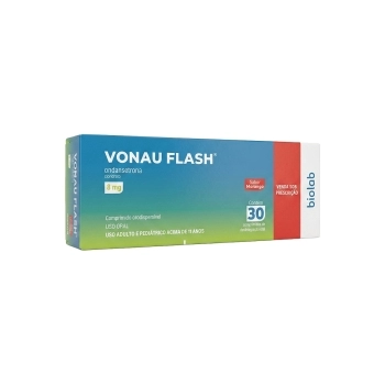 VONAU FLACH - CLOR ONDANSETRONA MORANGO 4MG 30COMP