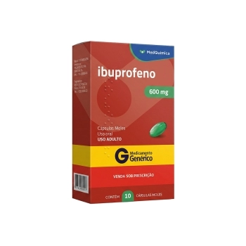 IBUPROFENO 600MG 10CAPS MOLE(60)