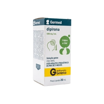 DIPIRONA 500MG 20ML SOL GTS(200)