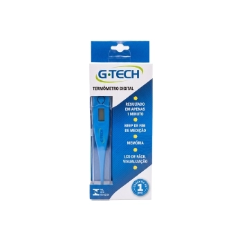 TERMOMETRO DIGITAL G-TECH TH1027 AZUL C/SELO